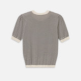 FRAME - The Striped Gathered Sweater