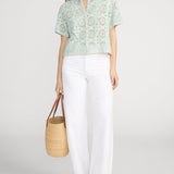 FRAME - The Crochet Boxy Top