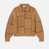 FRAME - The Leather Stitch Sweater