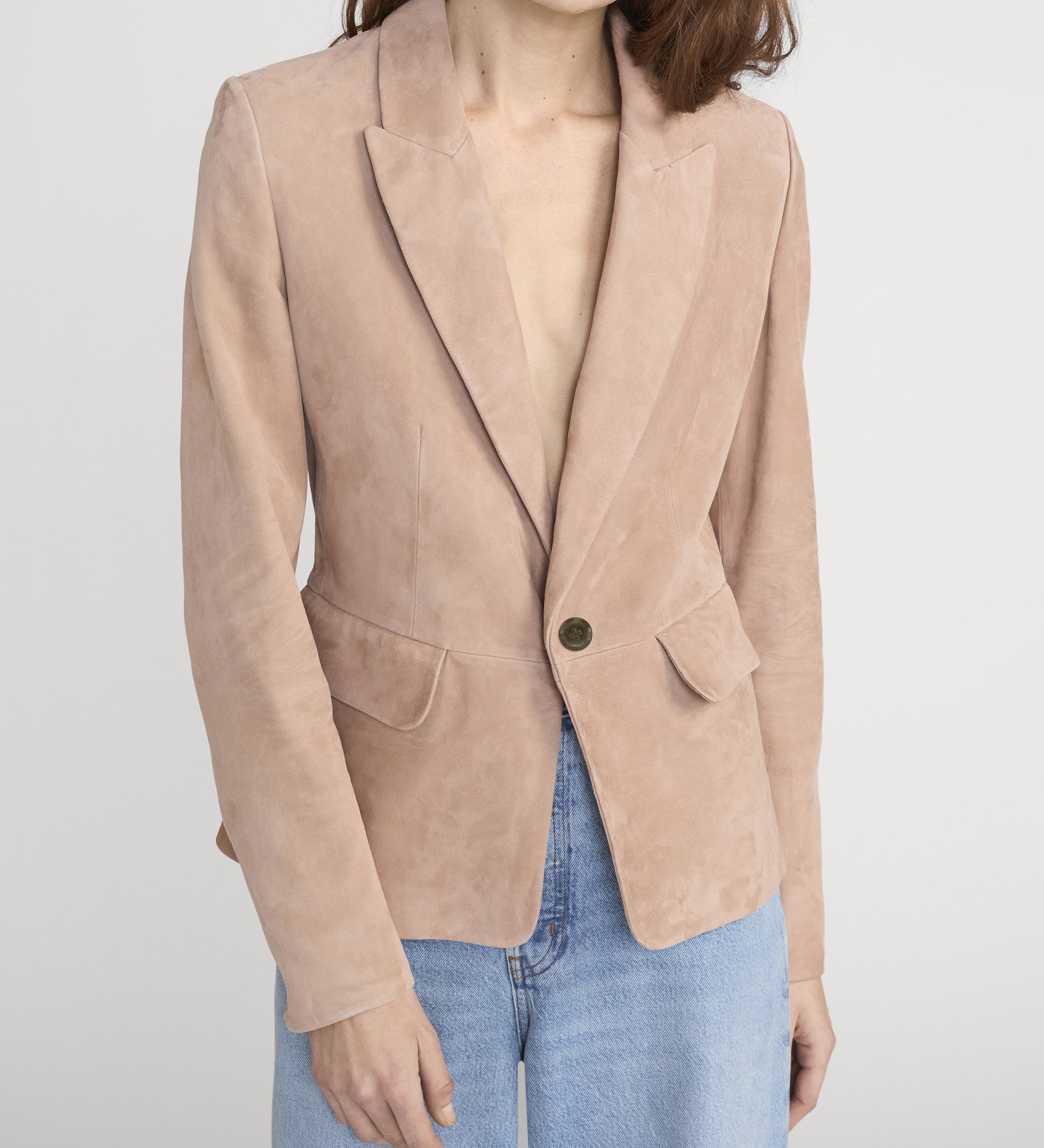 FRAME - The Suede Sleek Blazer