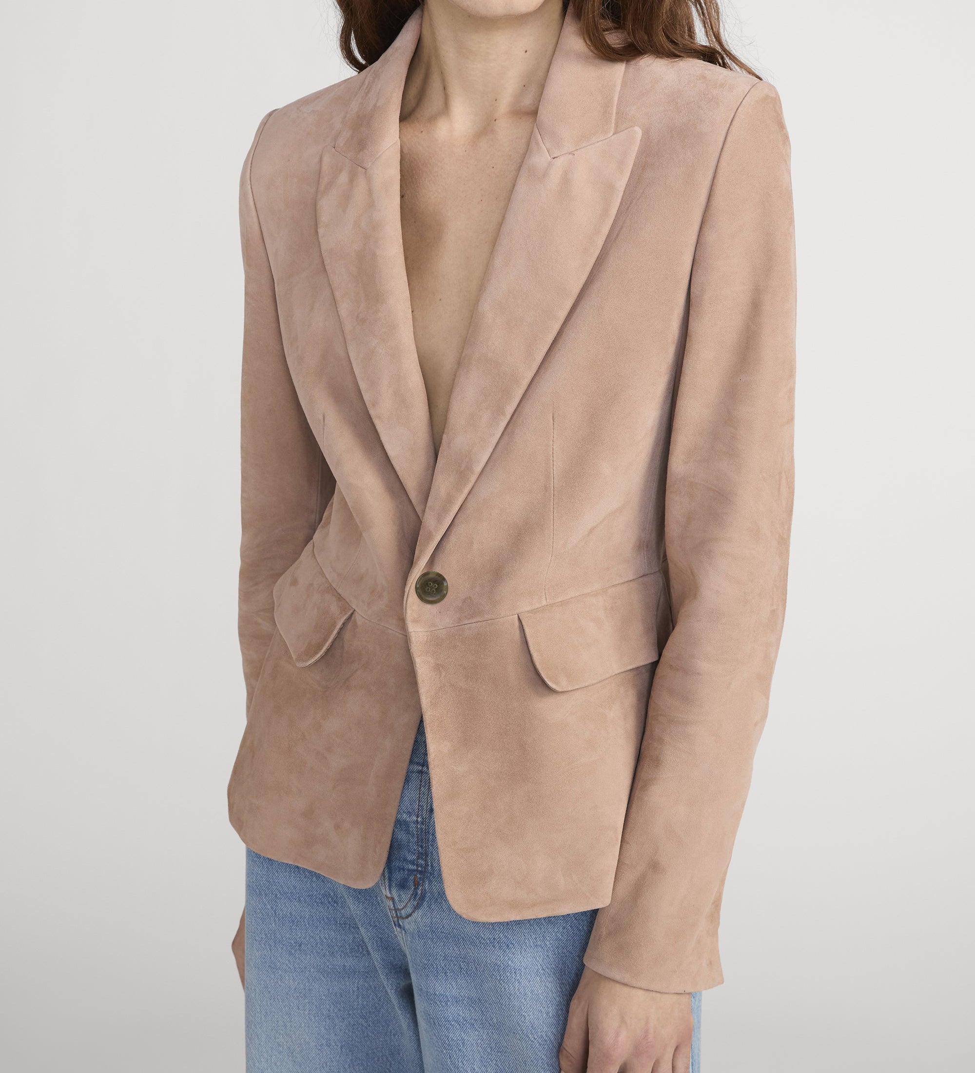 FRAME - The Suede Sleek Blazer