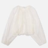 FRAME - The Sheer Balloon Blouse