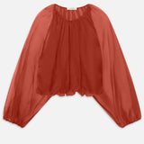 FRAME - The Sheer Balloon Blouse
