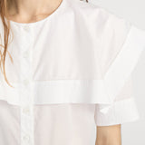 FRAME - The Sleek Cape Shirt