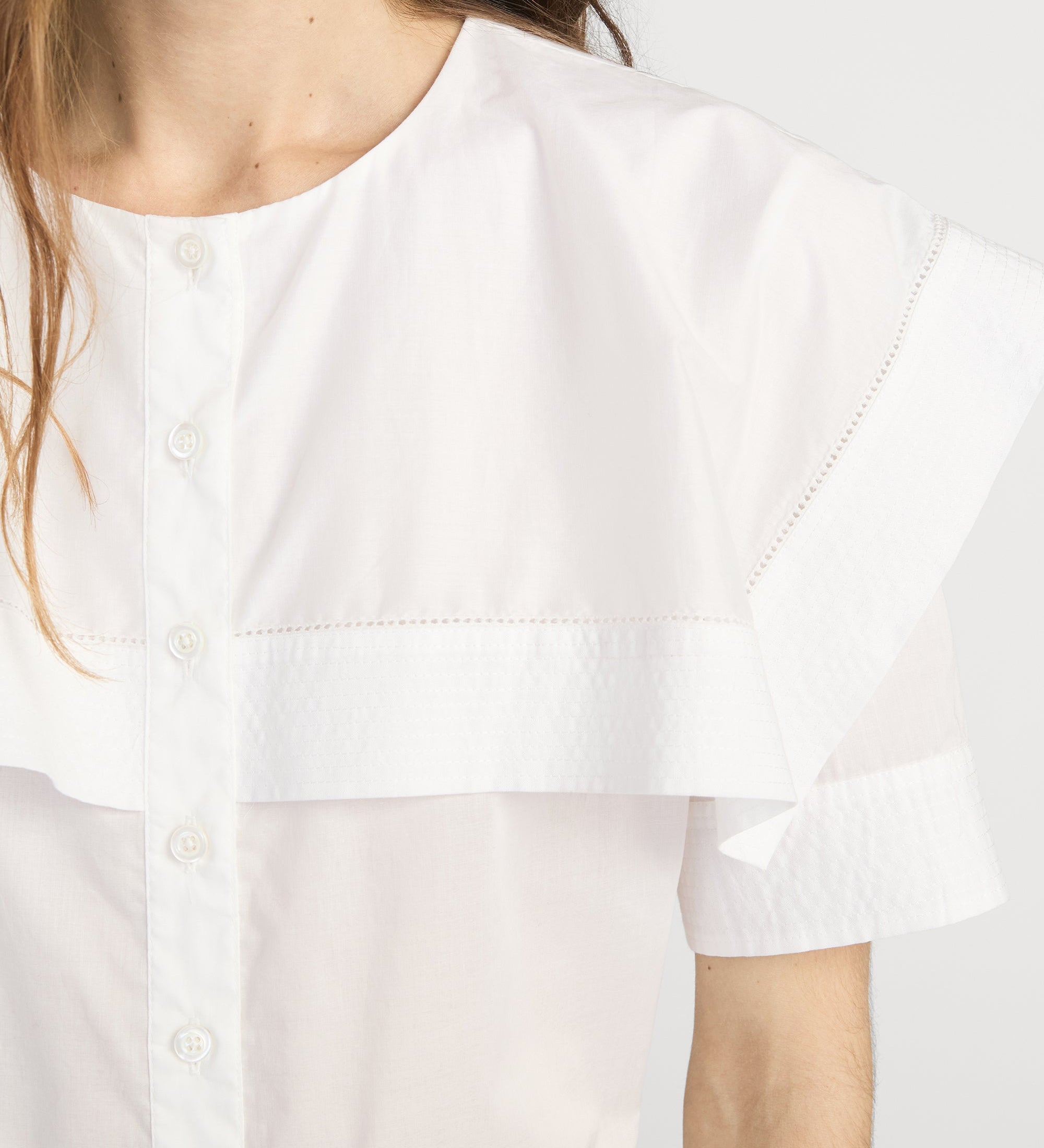 FRAME - The Sleek Cape Shirt