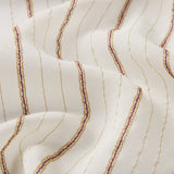 FRAME - The Striped Silk Tie Blouse