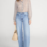 FRAME - The Plaid Staple Blouse