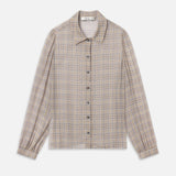 FRAME - The Plaid Staple Blouse