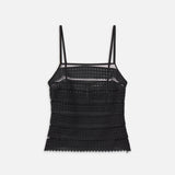 FRAME - The Lattice Crochet Cami