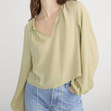FRAME - The Silk Balloon Blouse