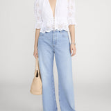 FRAME - The Solstice Eyelet Blouse