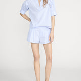 FRAME - The V - neck Popover Top