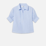 FRAME - The V - neck Popover Top