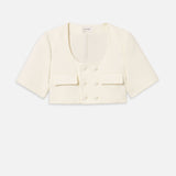 FRAME - The Tweed Cropped Jacket