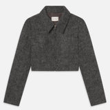 FRAME - The Wool Cropped Jacket