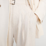 FRAME - The Striped Wide Leg Pant