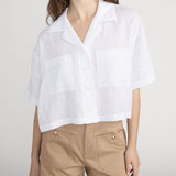 FRAME - The Linen Pocket Shirt