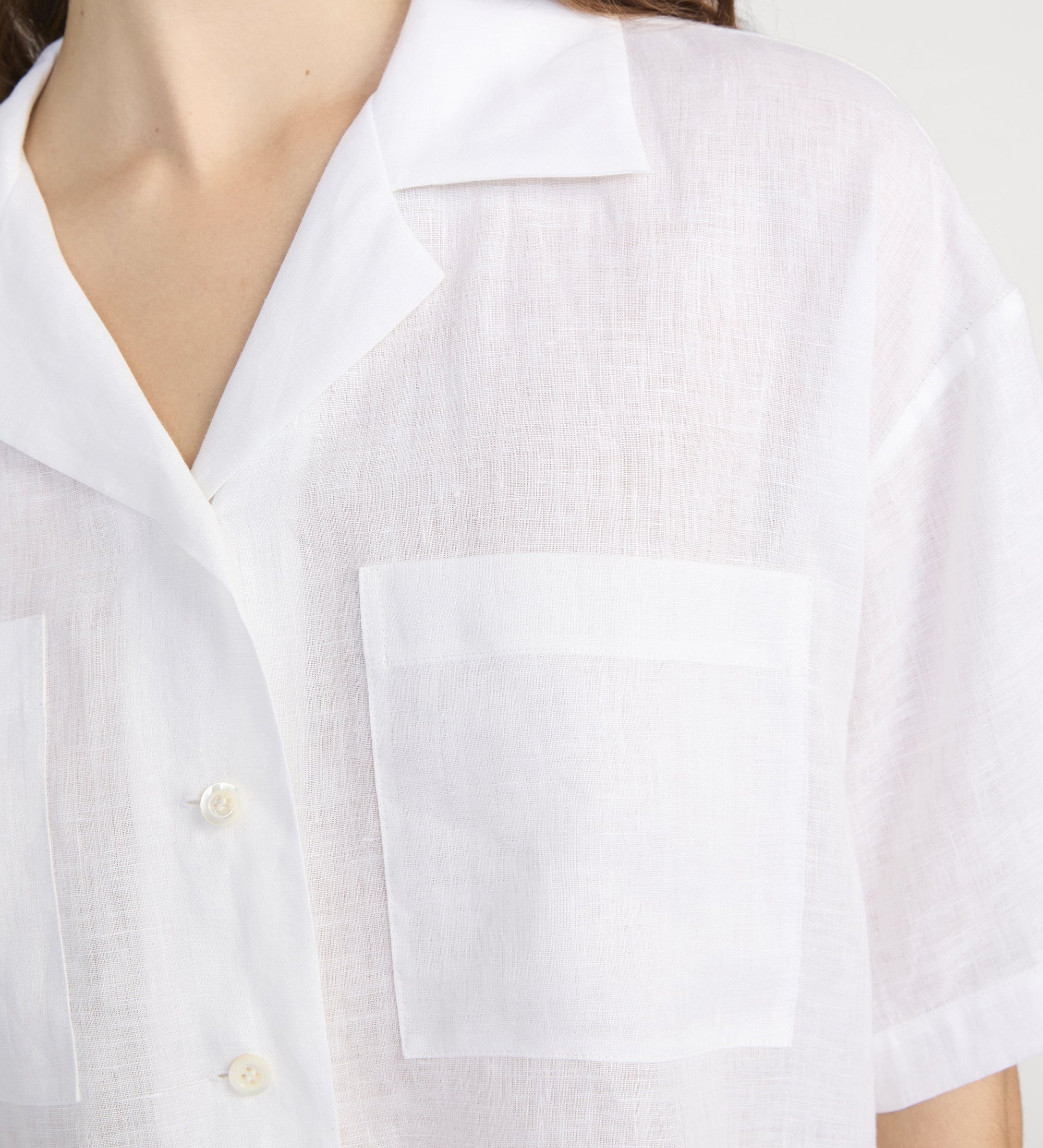 FRAME - The Linen Pocket Shirt