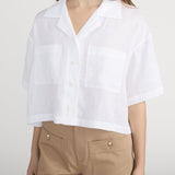 FRAME - The Linen Pocket Shirt