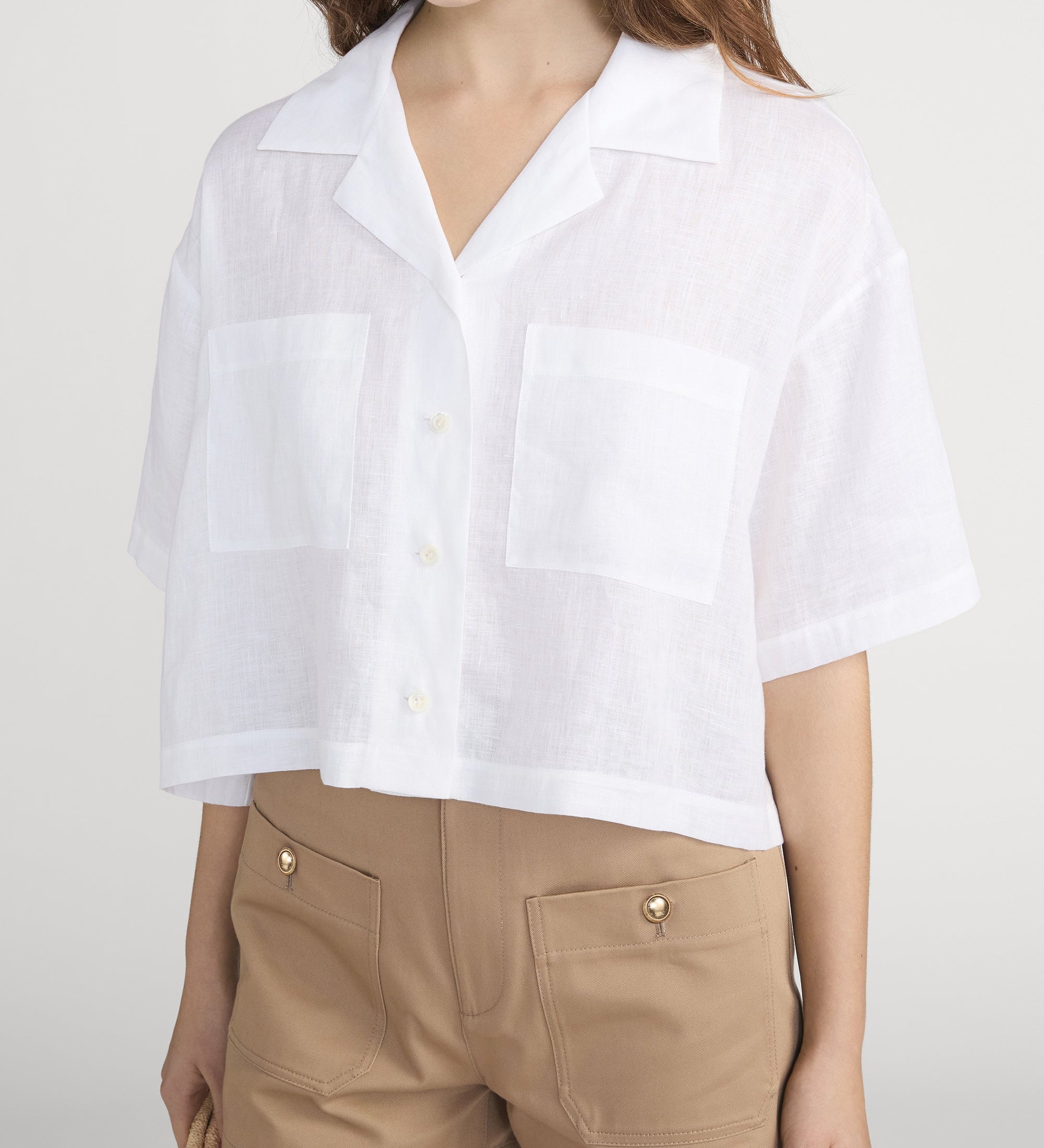 FRAME - The Linen Pocket Shirt