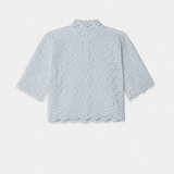 FRAME - The Petal Eyelet Shirt