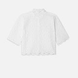 FRAME - The Petal Eyelet Shirt