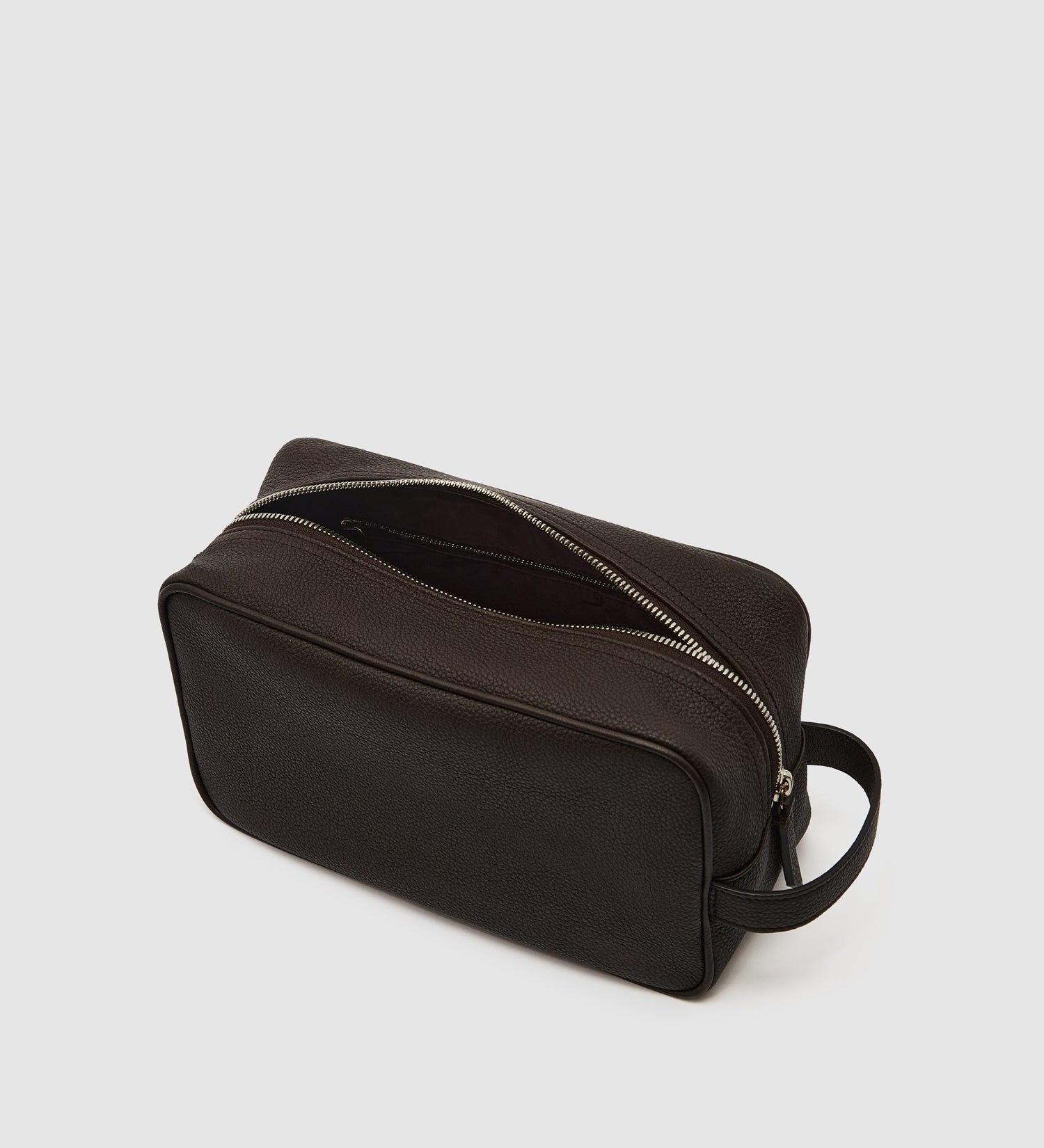 Metier - Wash Bag Pebble Grain Chocolate