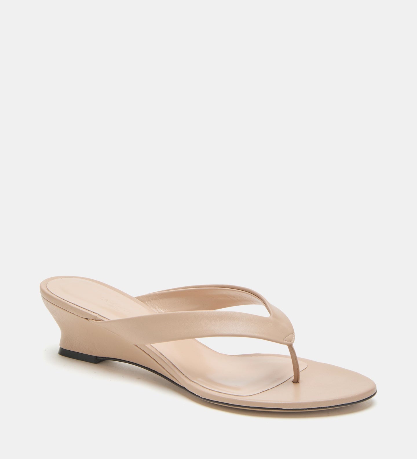 Le Monde Beryl - Micro Wedge Thong / Fawn Leather