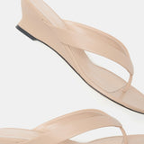 Le Monde Beryl - Micro Wedge Thong / Fawn Leather