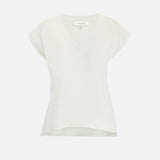 FRAME - Easy V-neck Tee -- Soft Mint