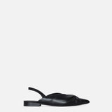 FRAME - Camille Slingback Flat -- Black