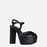 FRAME - Camille Platform Heel -- Black