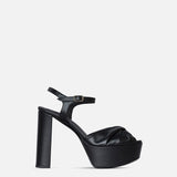 FRAME - Camille Platform Heel -- Black