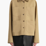 Khaite - Wyatt Jacket in Wheat