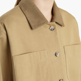 Khaite - Wyatt Jacket in Wheat