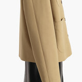 Khaite - Wyatt Jacket in Wheat