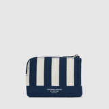 Metier - Westman Atelier By Métier Petite Makeup Pouch Jacquard Navy Stripe