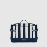 Metier - Westman Atelier By Métier Makeup Train Case Jacquard Navy Stripe