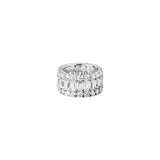 Dorsey - MAXIME THREE-ROW ETERNITY BAND IN MOISSANITE