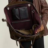 Métier - W INDIANA JONES™ Vagabond Duffle Chocolate Suede