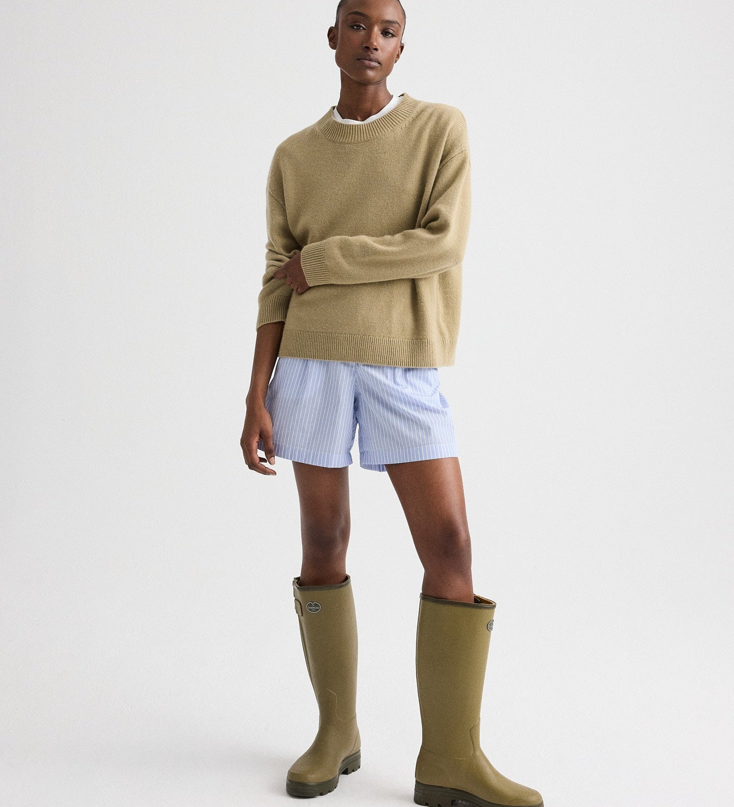 TWP - Boy Crewneck Sweater in Italian Cashmere