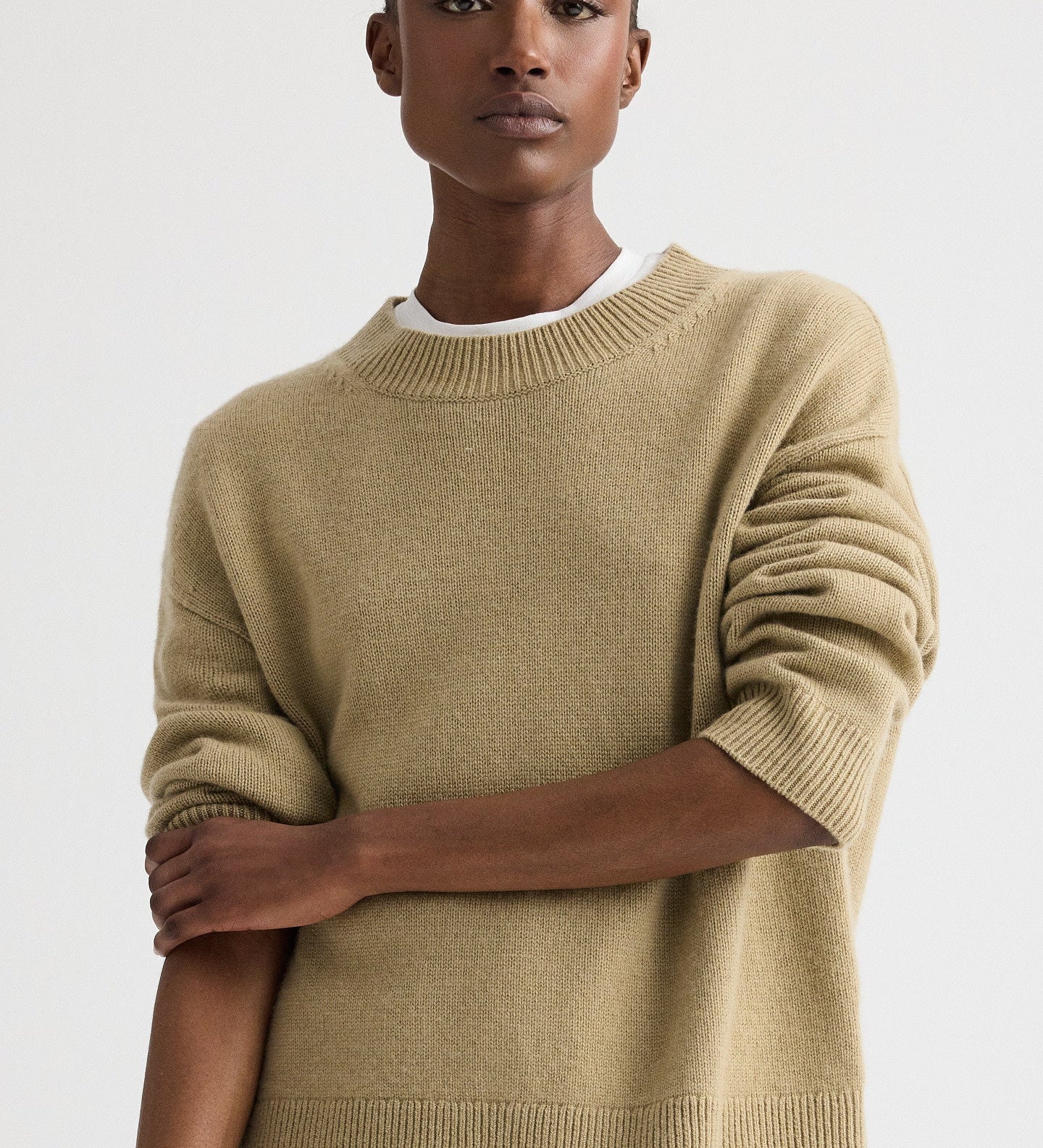TWP - Boy Crewneck Sweater in Italian Cashmere