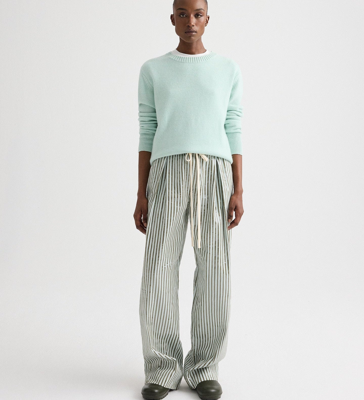 TWP - Boy Crewneck Sweater in Italian Cashmere
