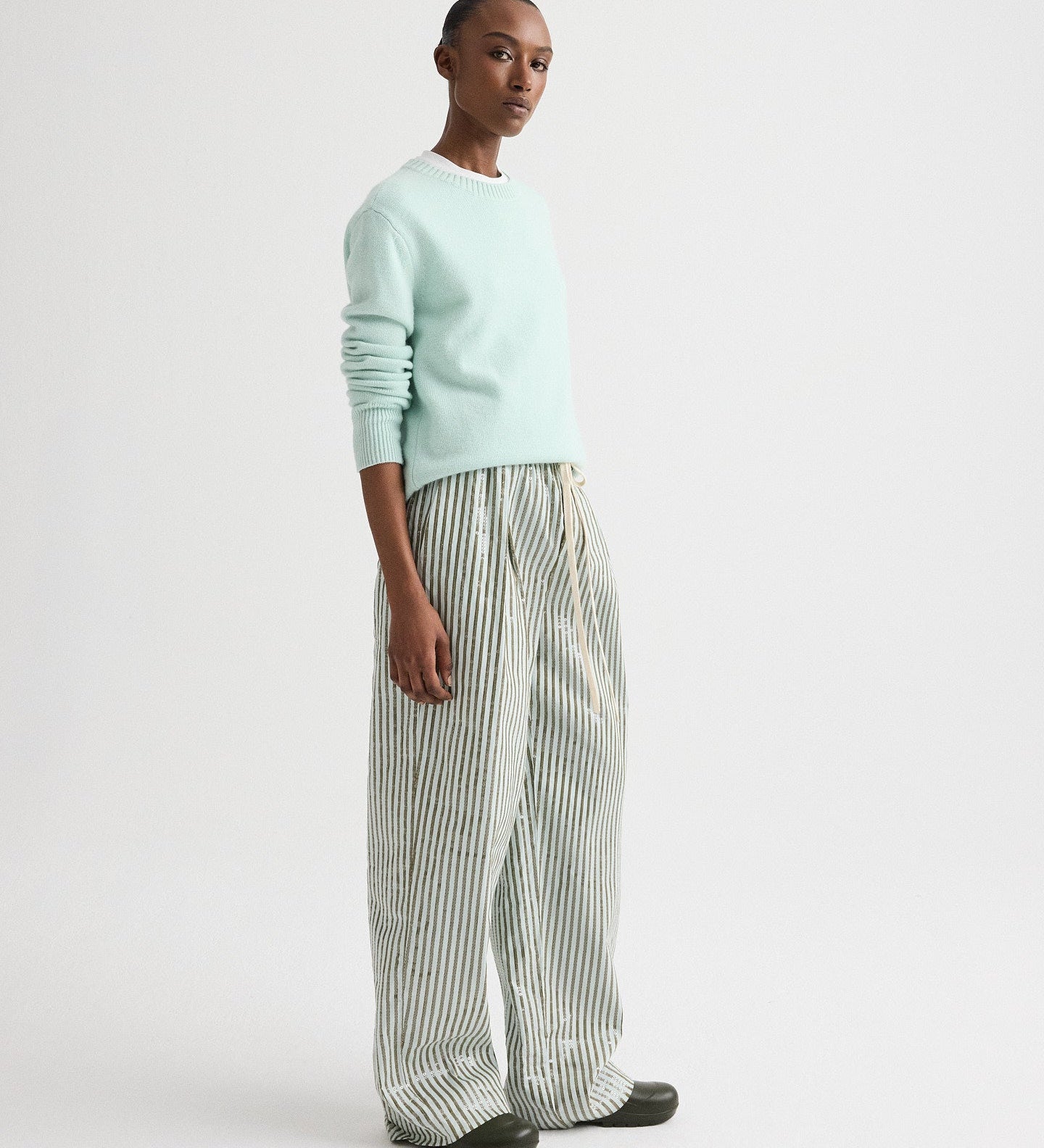 TWP - Boy Crewneck Sweater in Italian Cashmere