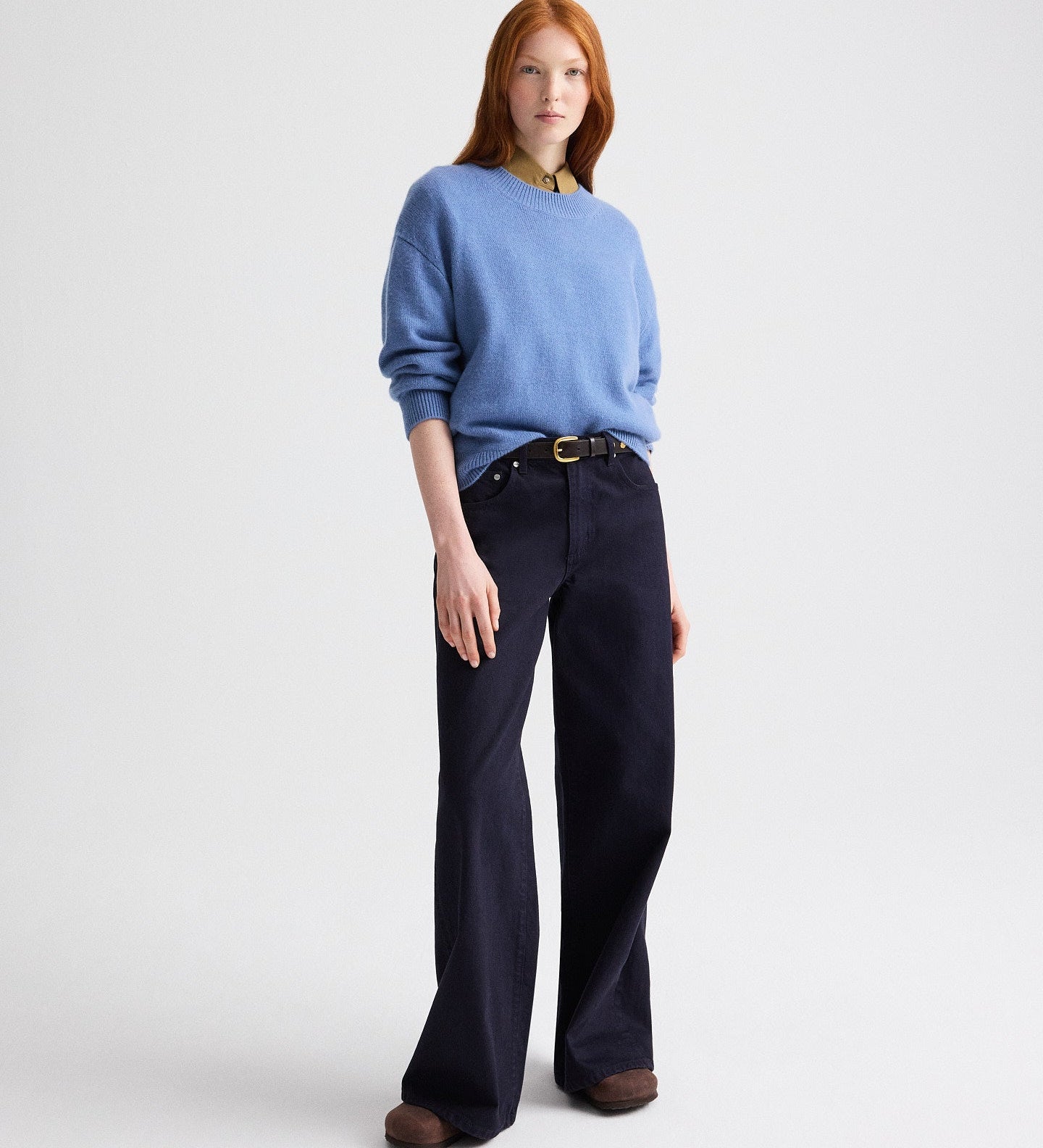 TWP - Boy Crewneck Sweater in Italian Cashmere