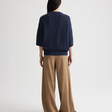 TWP - Short Sleeve Henley in Italian Cashmere
