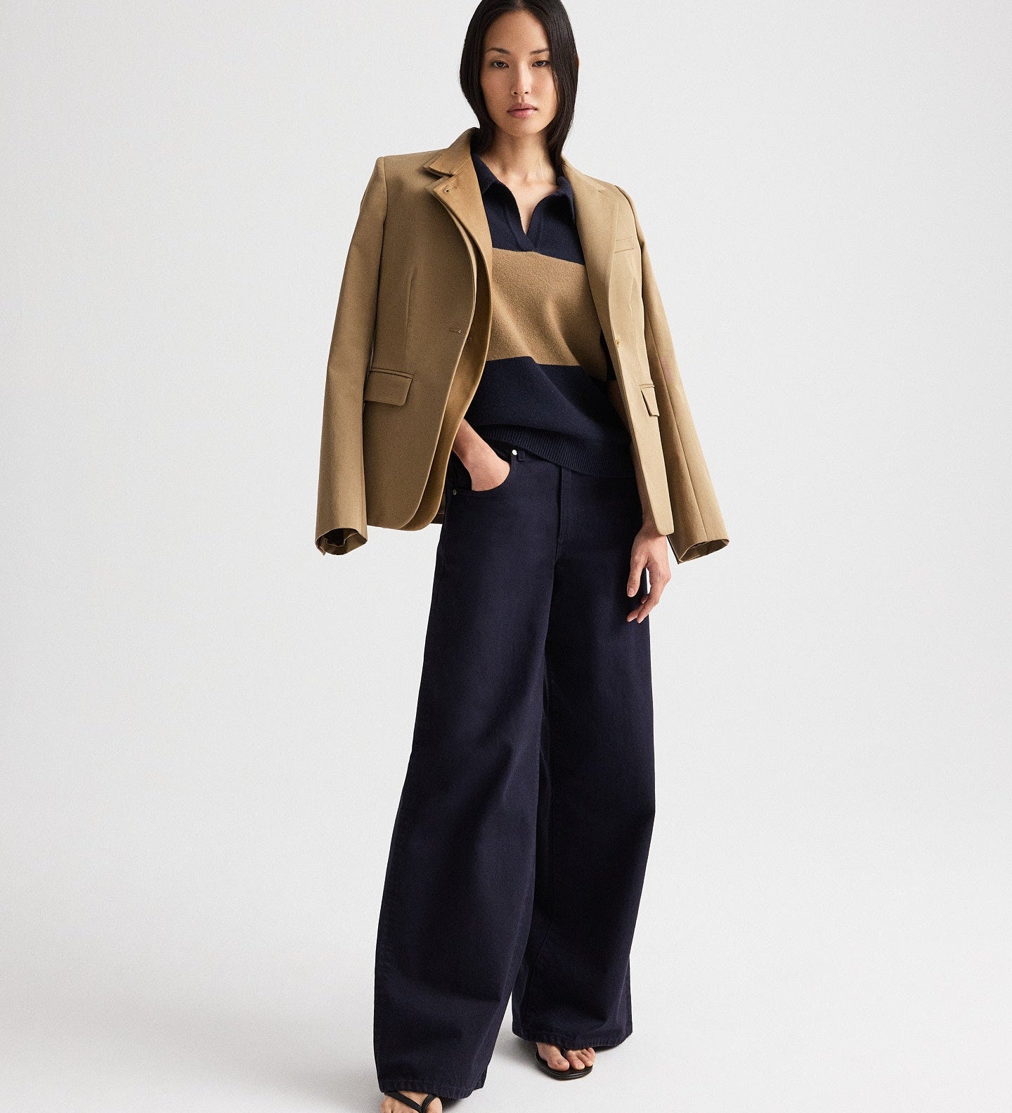 TWP - Slightly Oversized Polo in Italian Cashmere