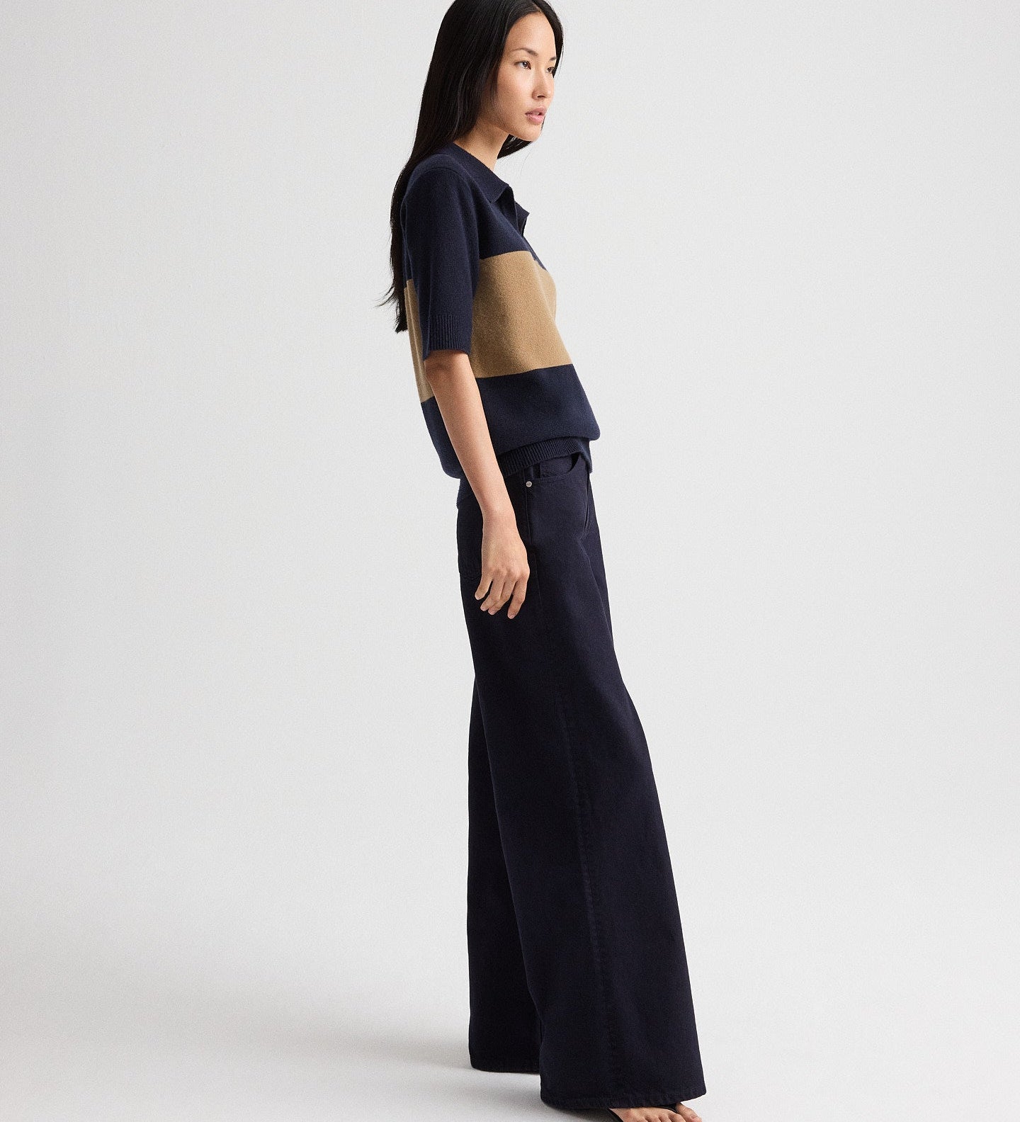 TWP - Slightly Oversized Polo in Italian Cashmere