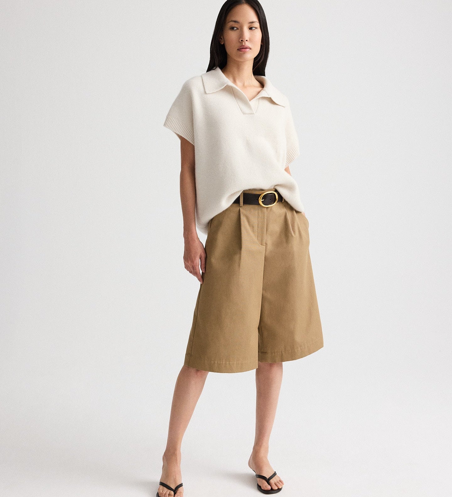 TWP - Supersized Polo in Italian Cashmere