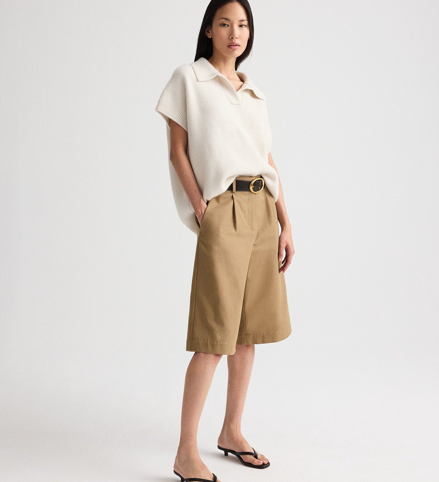 TWP - Supersized Polo in Italian Cashmere